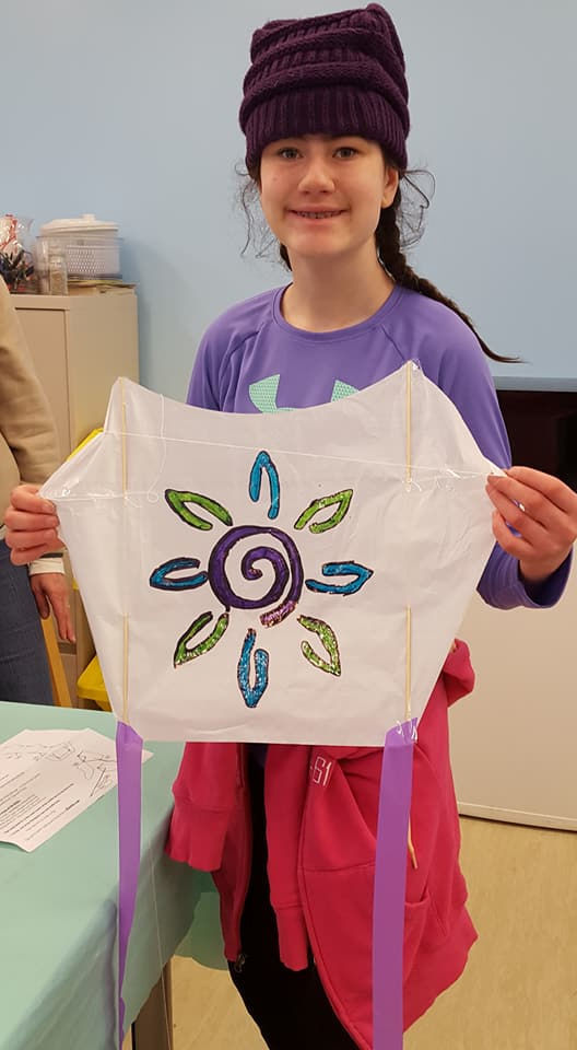 Clear Lake Arts Center kite building